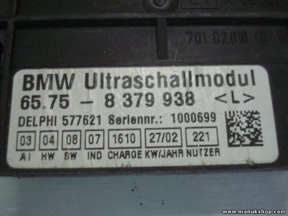 La lectura del sensor ultrasónico luz BMW E46 938 65758379938 DELPHI 577621