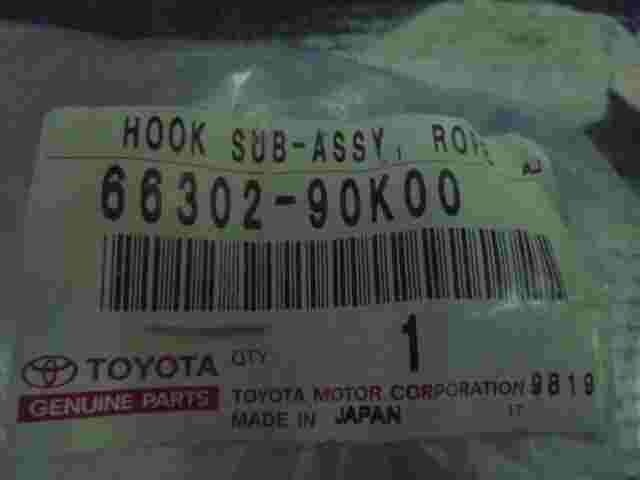 Hook Sub-Assy Rope LH  Toyota Land Cruiser Prado 6630290K00 66302-90K00