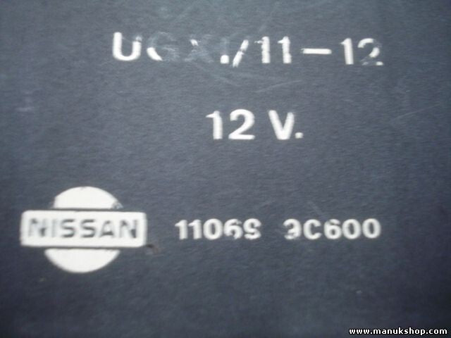 Recocido controlador Glow relé enchufe Nissan Vanette Cargo Kasten 110699C600