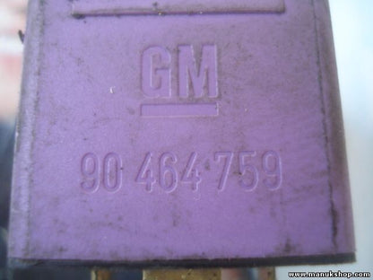 Relé Opel Astra Corsa Tigra Meriva Omega Calibra 90464759 0332019452