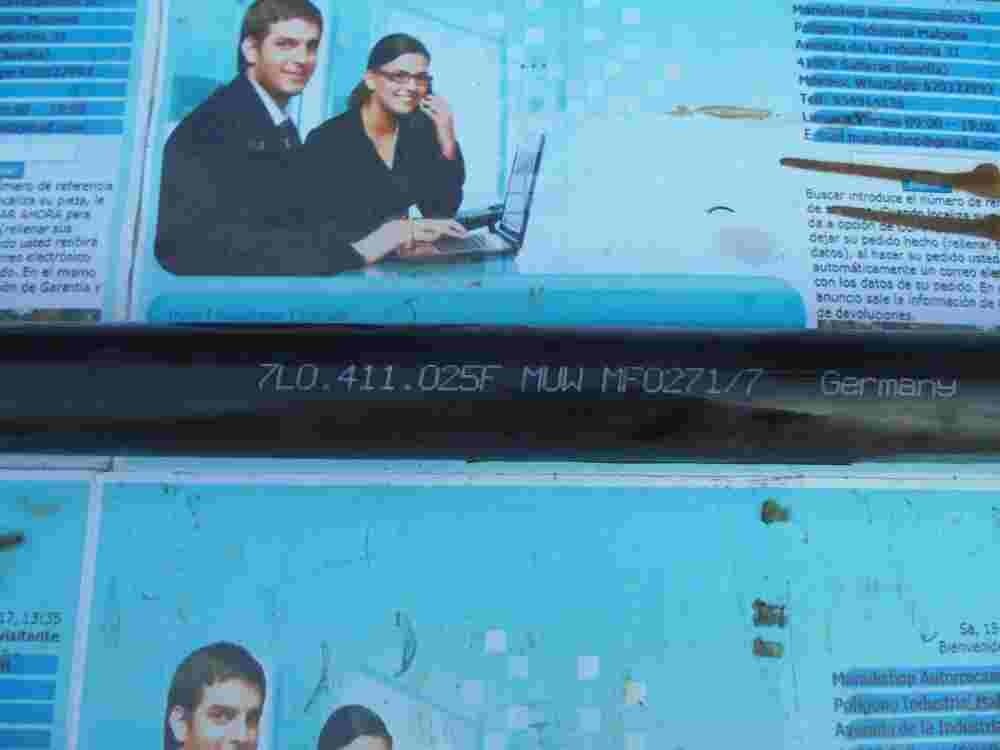 Barra de acoplamiento del estabilizador Porsche Cayenne 7L0411025F MUW MF0271/7