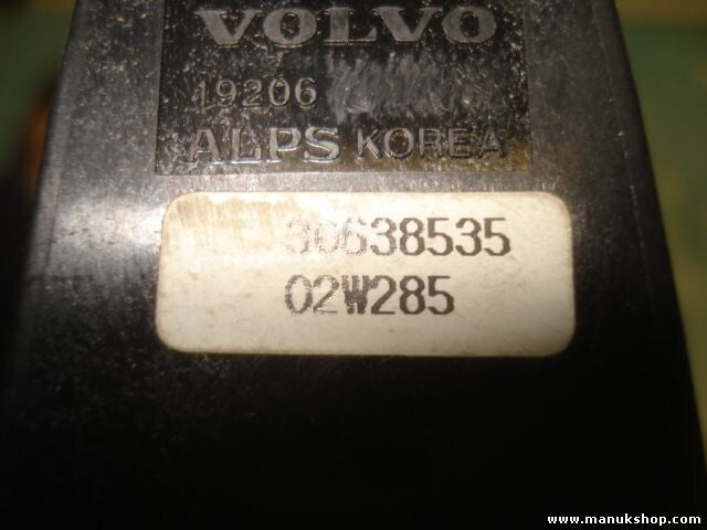 mando botonera elevalunas Volvo S40/V40 30638535 19206 02W194