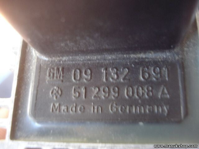 Recocido controlador Glow relé enchufe Opel Astra G Caravan 51299008A 09132691