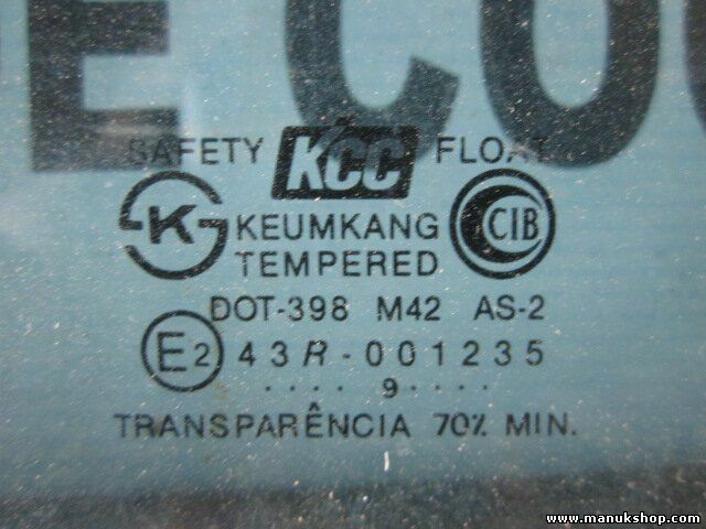 Triangolo vetro porta posteriore sinistra Opel Frontera 43R008010