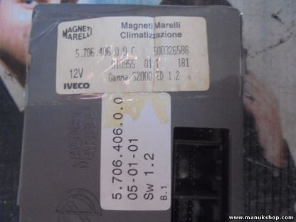 Controllo elettronico del climatizzatore Iveco Daily 500326588 501300510000