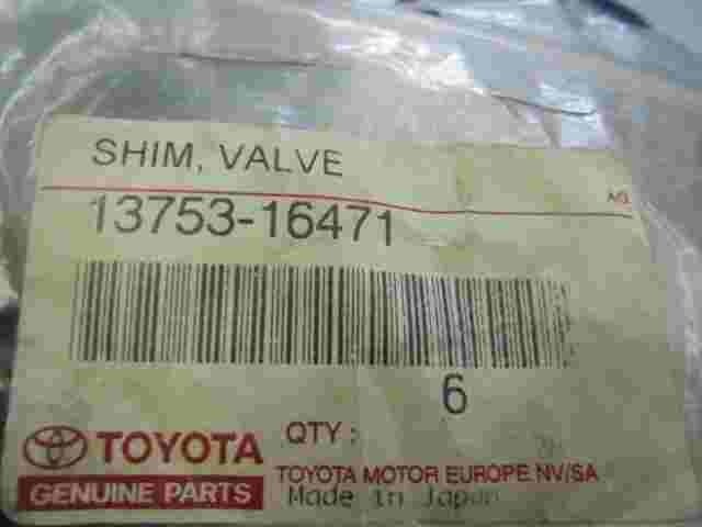 Shim Valve  Toyota Corolla Lexus ES 250 Celica 1375316471 13753-16471