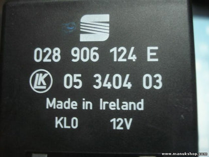 Centralita VW Caddy II Kasten Seat Inca Nr.182 028906124E 05340403 05 3404 03 