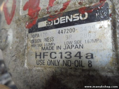 Compresor de Aire Land Rover Discovery 2.5 TD5 LJ 300 4472003437 10PA17C DC12V