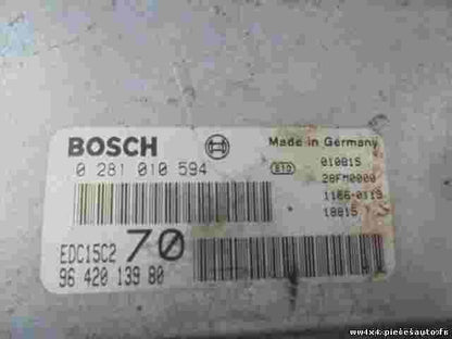 Centralina Peugeot 206 2.0 HDi 9642013980 EDC15C270 28FM00 BOSCH 02810594