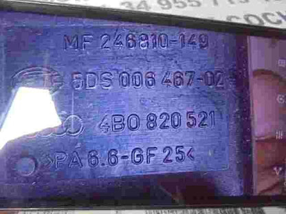 Resistencia calefaccion Audi A4 A6 4B0820521 HELLA 5DS00646702 246810149 PA66GF2