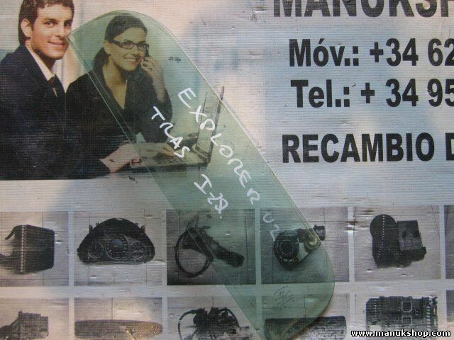 Triángulo Cristal de la puerta trasero izquierdo Ford Explorer 43R001078 