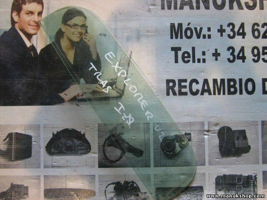 Triángulo Cristal de la puerta trasero izquierdo Ford Explorer 43R001078 