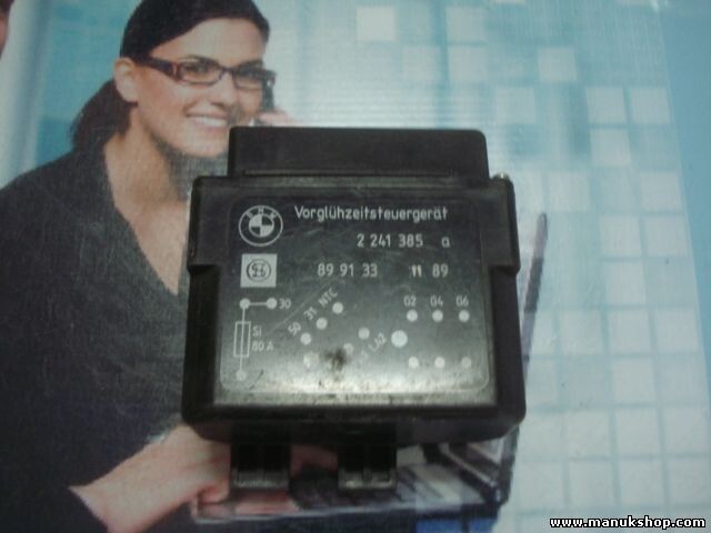 Recocido controlador Glow relé enchufe BMW 2241385a 2241385 2 241 385 a 899133