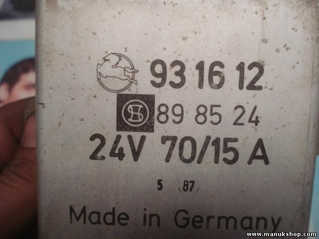 Centralita DAF MAN 931612 898524 24V 70/15A