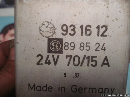 Centralita DAF MAN 931612 898524 24V 70/15A