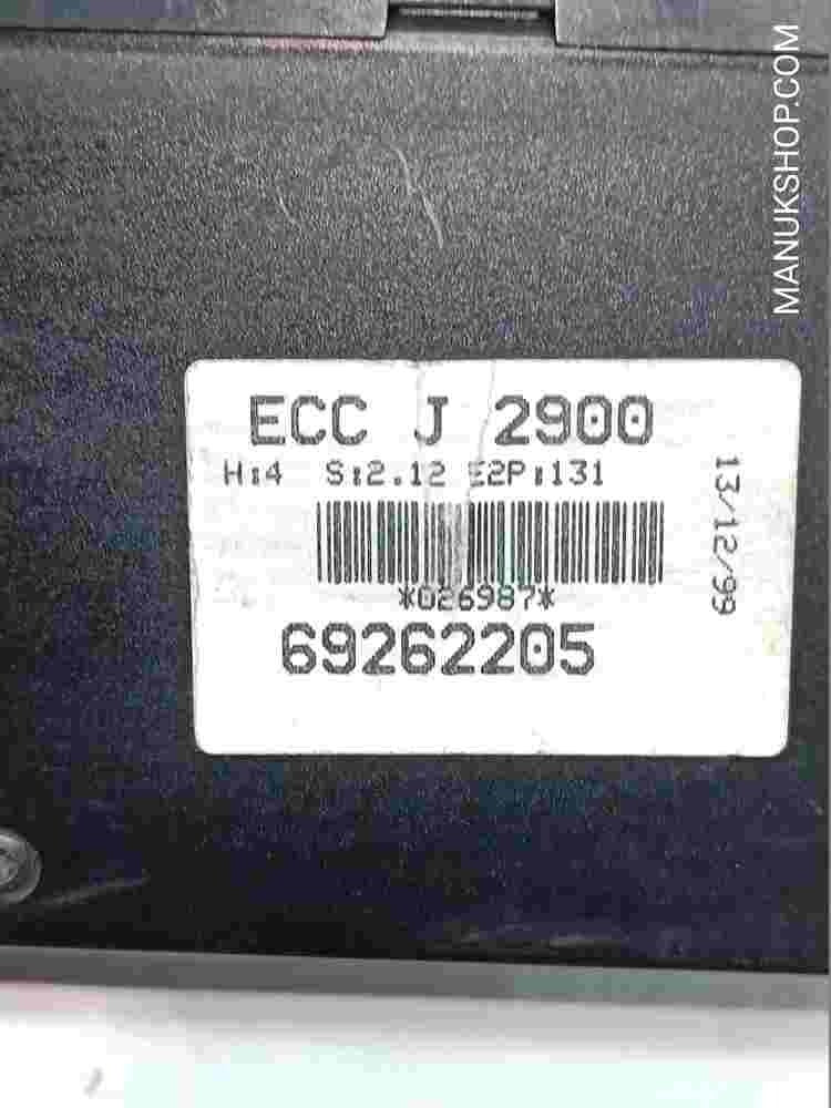 A/C System Opel Vectra B ECCJ2900 ECC J 2900 69262205 E2P 131
