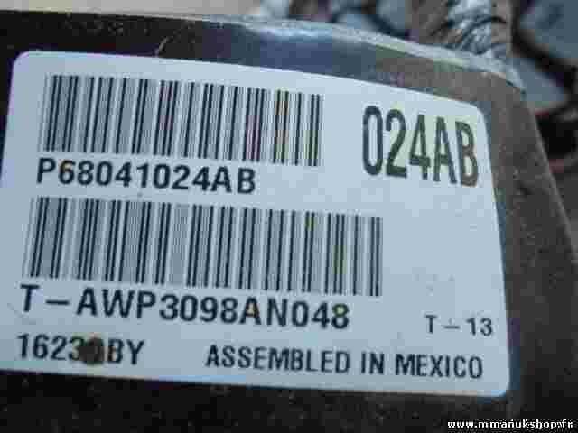 Imbracatura per cablaggio motore Jeep Limited 4x4, 2,4 L 68041024AB P68041024...