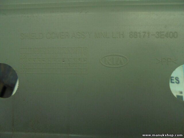 Panel de la funda del asiento izquierdo KIA 881713E400 88171-3E400 88171 3E400