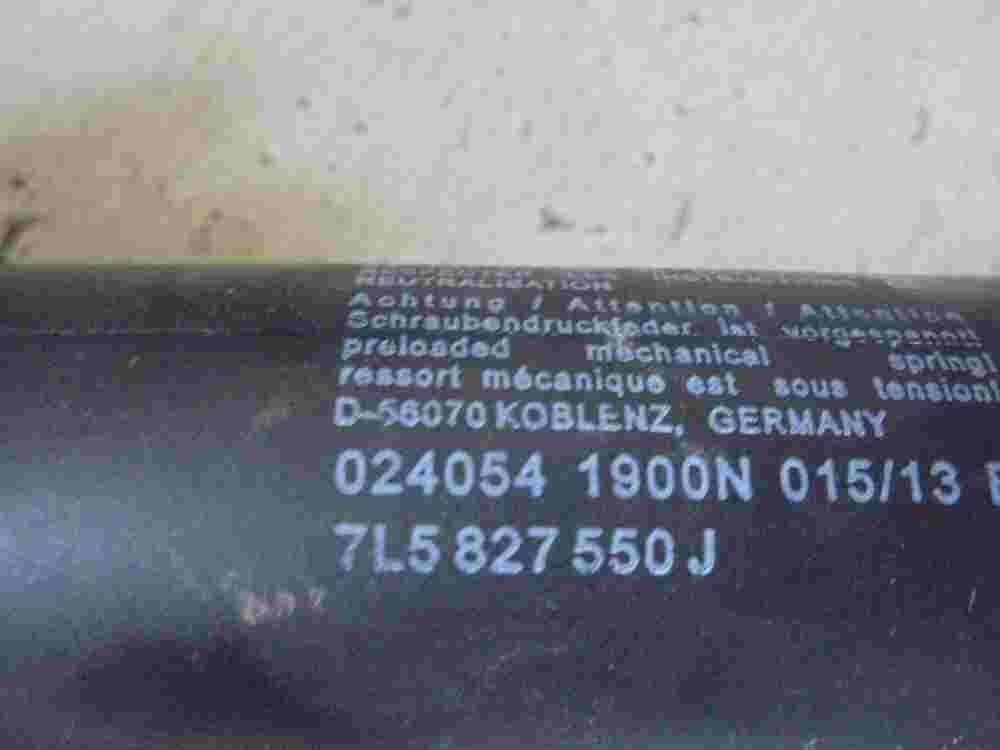 Portón Trasero amortiguador VW Touareg Audi Q7 Porsche Cayenne 7L5827550J