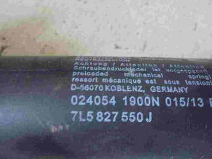 Portón Trasero amortiguador VW Touareg Audi Q7 Porsche Cayenne 7L5827550J