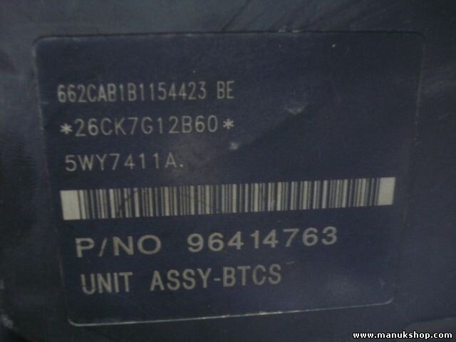 Unidad hidráulica del ABS Chevrolet Epica 96414760 96414763 662CAB1B1154423