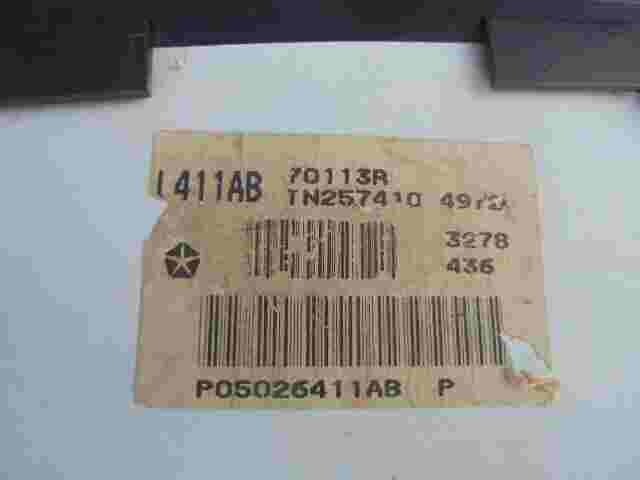 Cuadro de instrumentos Chrysler 300M P05026411AB P05026411ABP TN2574104972