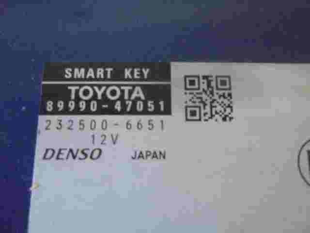 Modulo chiave intelligente Toyota Prius 8999047051 DENSO 2325006651