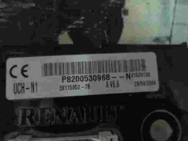 Modulo de control de la carrocería UCH  Renault Kangoo 8200530968 P8200530968 -N