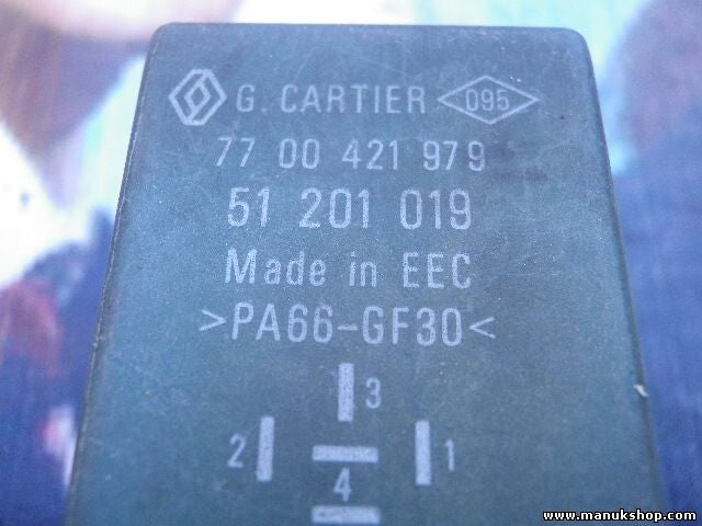 Rele Renault G.CARTIER/ 7700421979 7 700 421 979 51 201 019 51201019