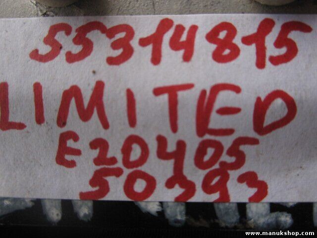 Cinturón de seguridad delantero izquierdo Jeep Grand Cherokee I ZJ 5.2 55314815