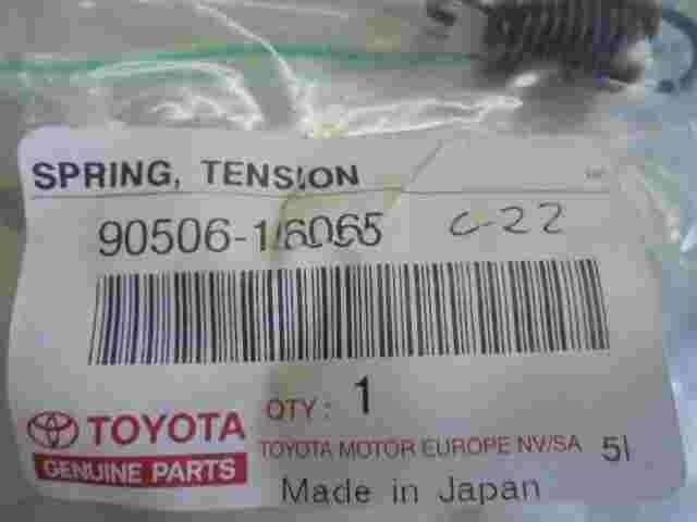 1 unidad Spring Tension  Toyota Avensis 9050616065 90506-16065