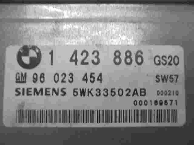 Transmisión controlador BMW E46 E39 1423886 96023454 7504691 1423886 5WK33502AB