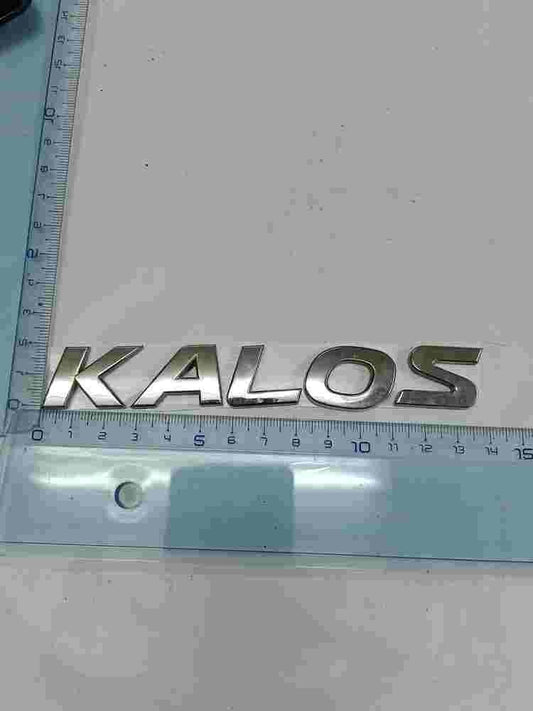 Emblema Chevrolet Kalos 13,5 cm.