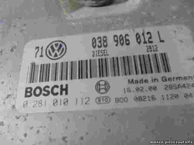 Centralina VW Volkswagen Golf 4 Bora 1.9 038906012L BOSCH 02810112 28SA4029