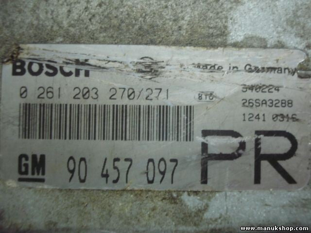 Centralita del motor Opel Omega B 2.5L GM 90457097 PR GM 90 457 097 PR 26SA3448