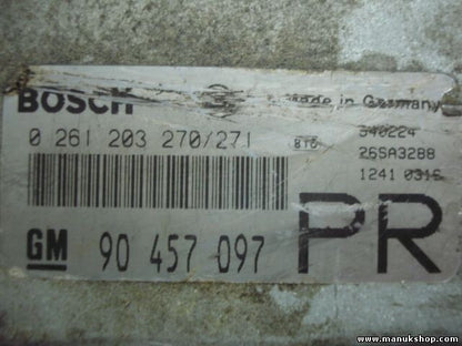 Centralita del motor Opel Omega B 2.5L GM 90457097 PR GM 90 457 097 PR 26SA3448
