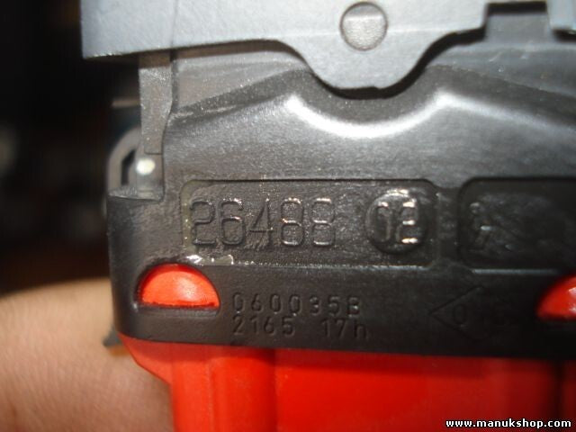 Interruptor del cierre centralizado Renault Laguna 2648802 26488 02 060035B 2050