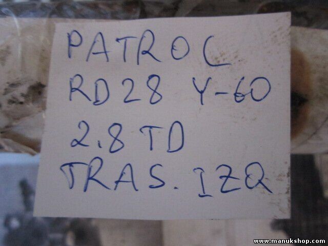 Palier transmision trasero izquierdo Nissan Patrol GR Y60 2.8 TD RD28