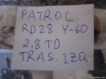 Palier transmision trasero izquierdo Nissan Patrol GR Y60 2.8 TD RD28