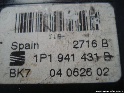 Conmutador de luces Seat Leon 2005-08 1P1941431B 1P1 941 431 B BK7 04062602