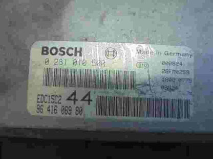 Centralina Peugeot 206 9641606980 EDC15C2 EDC15C244 28FM0259 BOSCH 02810500
