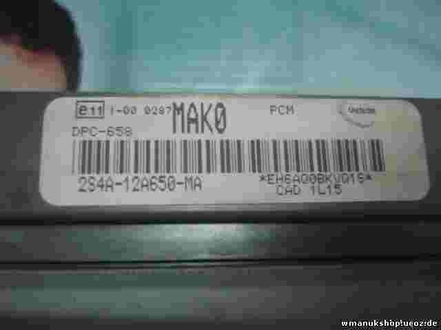 Centralita Ford Focus VISTEON 2S4A-12A650-MA 2S4A12A650MA MAKO DPC-658 DPC658