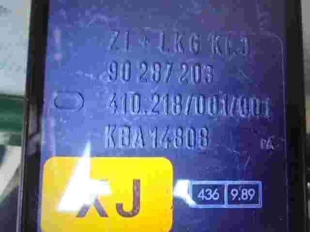 Módulo de luz Opel Vectra A Calibra 90287203XJ 90287203 410218001001