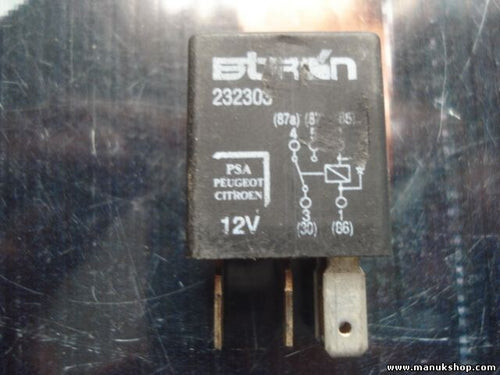 Relé  Bitron Peugeot 206 Citroen PSA 12V 232303