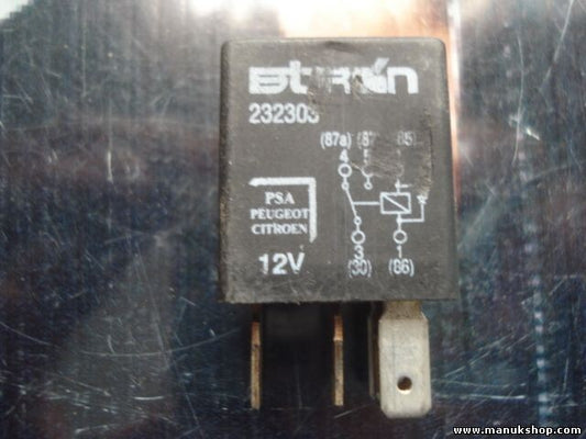 Relé  Bitron Peugeot 206 Citroen PSA 12V 232303