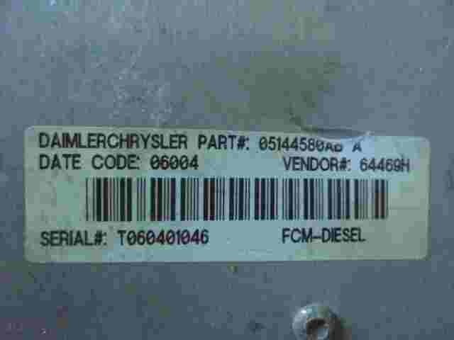 Scatola fusibili Chrysler Voyager 05144580AB 05144580ABA A 64469H