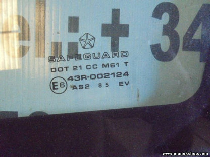 Vetro portellone posteriore destro Jeep Grand Cherokee 43R002124 43r000685 21...