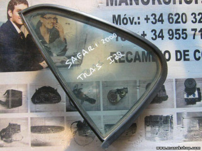Tata Safari 2000 43R001264 triangolo vetro porta posteriore sinistra