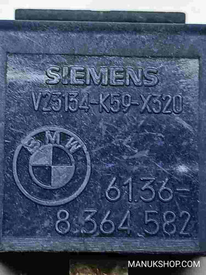Relé BMW E36 E46 E65 E85 E86 E83 X3 Z3 Z4 61368364582  Siemens V23134K59X320