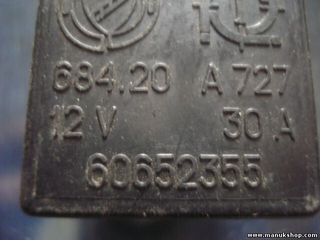 Relé  Fiat Lancia Bravo 684.20 A 727 68420A727 60652355